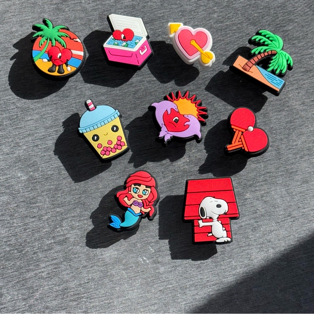 Snoopy Ocean Shoe charms bogg bag charms new